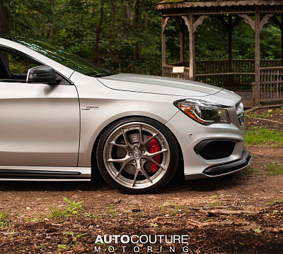 Фото дисков HRE S101 на Mercedes-Benz CLA (C117, X117)