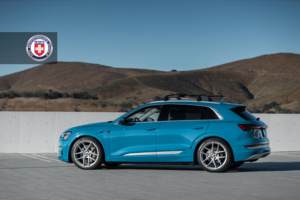 Фото дисков HRE P101SC Сатиновый лак на Audi E-tron