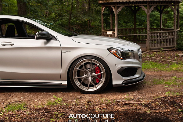 Фото дисков HRE S101 Сатиновый тонированный лак на Mercedes-Benz CLA (C117, X117)