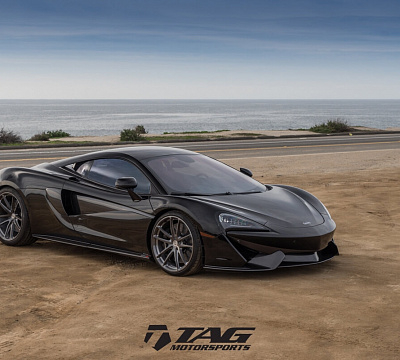 Фото дисков HRE P104 на McLaren 570S