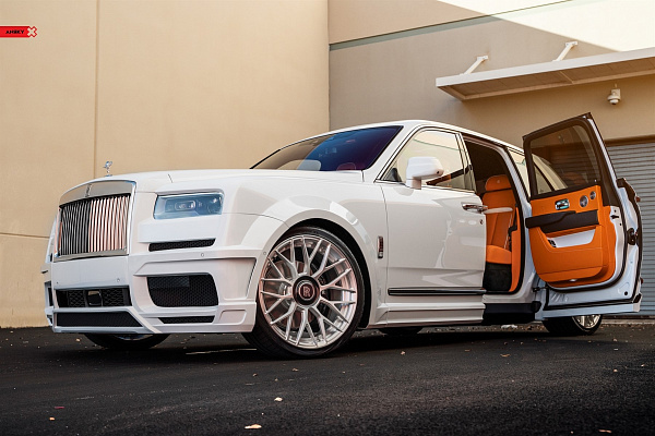 Фото дисков Anrky AN20 Глянцевый лак на Rolls-Royce Cullinan