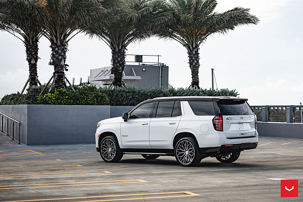 Фото дисков Vossen HF6-3 Алмазная проточка на Chevrolet Tahoe V