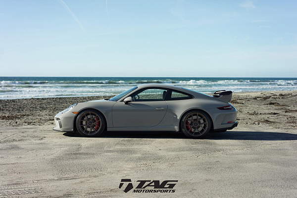 Фото дисков HRE R101 Lightweight Сатиновая бронза на Porsche 911 VII