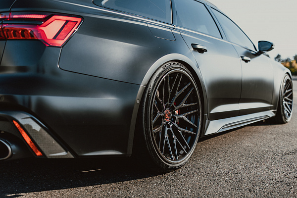 Фото дисков Strasse Wheels SV10M Deep Concave FS Другой цвет на Audi A/RS 6 (C8)