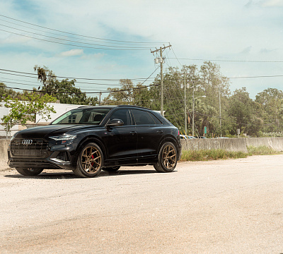 Фото дисков Vossen HF-5 на Audi Q8