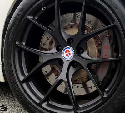 Фото дисков HRE P101 на Nissan GT-R