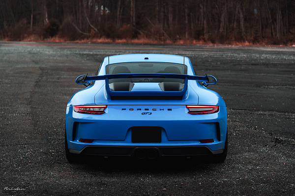 Фото дисков Brixton Forged PF7 Сатиновый темный лак на Porsche 911 VII