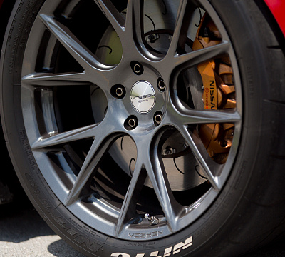 Фото дисков Vossen VFS-6 на Nissan GT-R