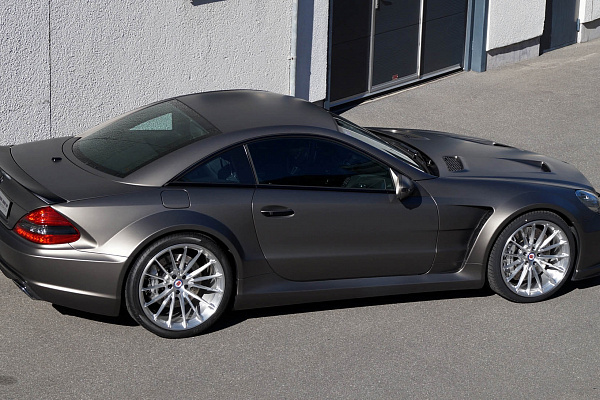 Фото дисков HRE P103 Глянцевый лак на Mercedes-Benz SL (R230)
