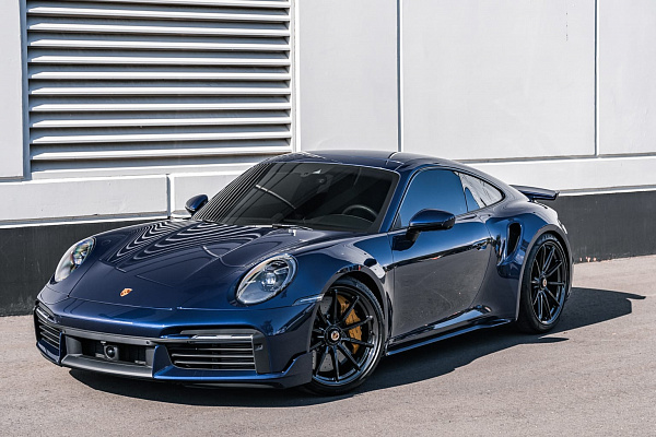 Фото дисков Brixton Forged R11-R Глянцевый темный лак на Porsche 911 VIII