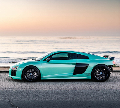 Фото дисков Brixton Forged PF8 на Audi R8 (4S)