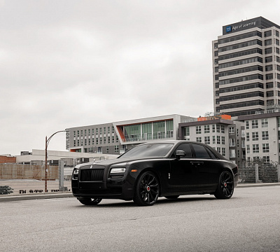 Фото дисков Savini SL1 на Rolls-Royce Ghost I