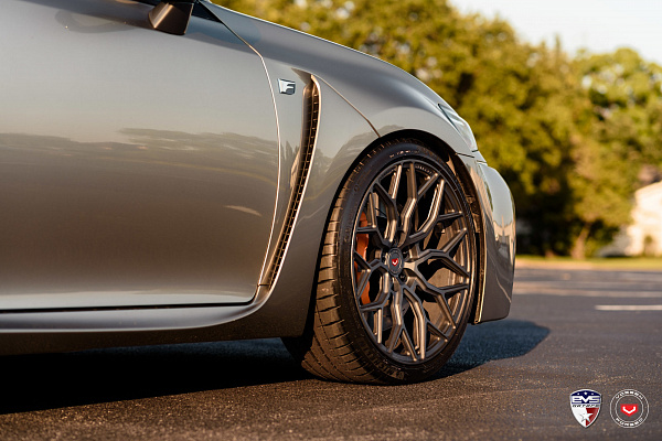 Фото дисков Vossen S17-01 Матовый графит на Lexus GS IV