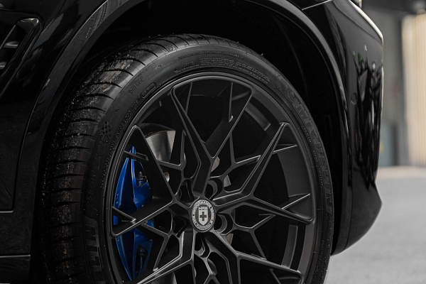 Фото дисков HRE FF10 Черный сатин на BMW X4/X4 M (G02/F98)