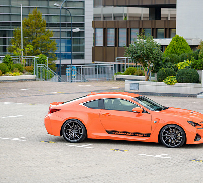 Фото дисков Vossen CVT на Lexus RC