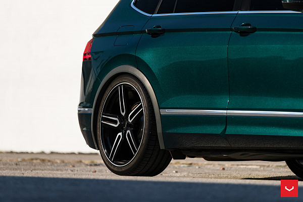 Фото дисков Vossen HF-1 Алмазная проточка на Volkswagen Tiguan II