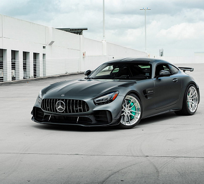 Фото дисков Anrky AN24 на Mercedes-Benz AMG GT I