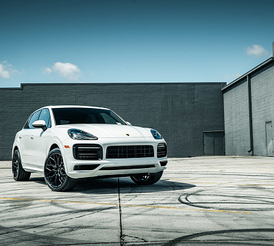 Фото дисков Vossen HF-2 на Porsche Cayenne III