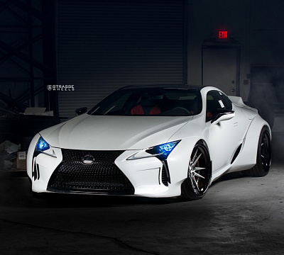 Фото дисков Strasse Wheels SV1 Deep Concave FS на Lexus LC 500