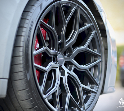 Фото дисков Vossen HF-2 на Audi A/RS 6 (C8)