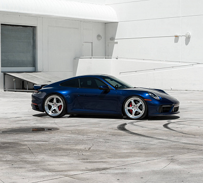Фото дисков HRE 527 на Porsche 911 VIII