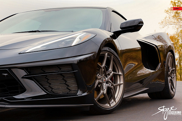 Фото дисков Anrky S1-X4 Глянцевый тонированный лак на Chevrolet Corvette C8