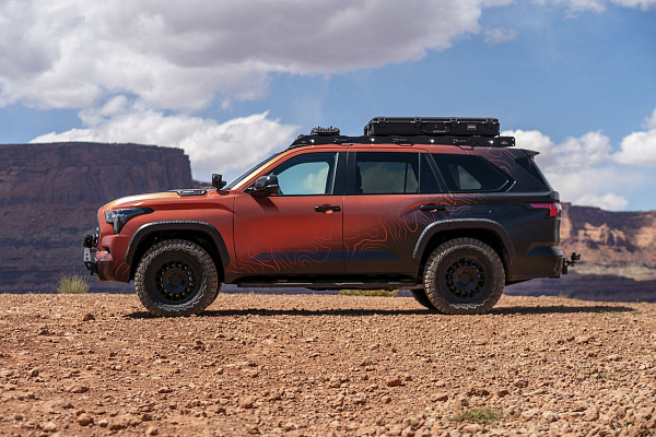 Фото дисков Black Rhino VOLL Черный сатин на Toyota Sequoia III