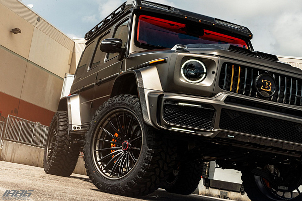 Фото дисков 1886 Wheels XR016 Черный сатин на Mercedes-Benz G-Class III