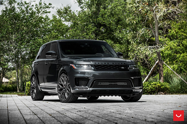 Фото дисков Vossen HF-2 Глянцевый тонированный лак на Range Rover Sport II