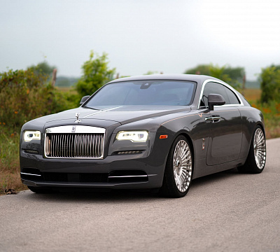 Фото дисков Brixton Forged LX07 на Rolls-Royce Wraith