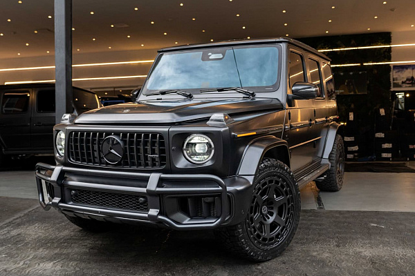 Фото дисков Brixton Forged BX01-M Черный матовый на Mercedes-Benz G-Class III