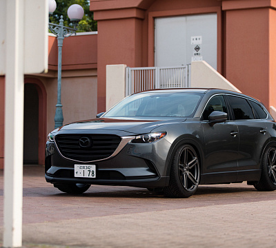 Фото дисков Vossen HF-1 на Mazda CX-9 II