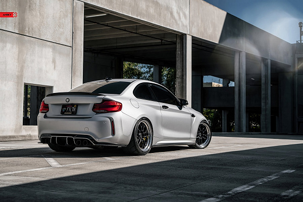 Фото дисков Anrky RS2 Черный сатин на BMW 2/M2 (F22/F87)