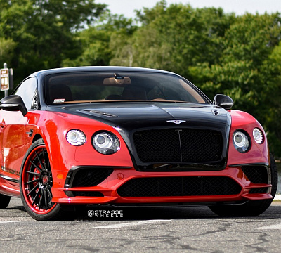 Фото дисков Strasse Wheels SV15T Deep Concave FS на Bentley Continental GT II