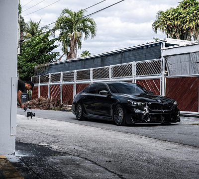 Фото дисков Vossen HF-9 на BMW 5/M5 (G60/G90)