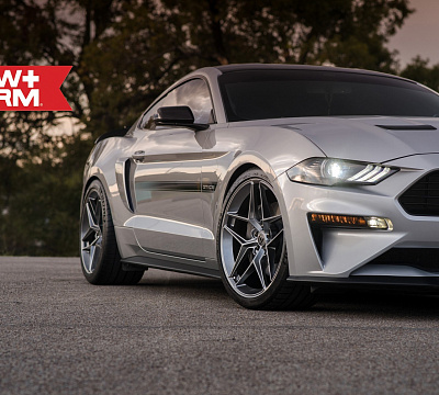Фото дисков HRE FF11 на Ford Mustang VI