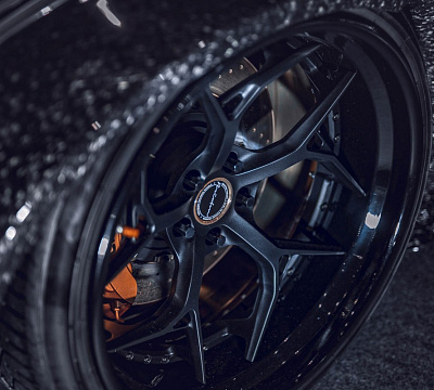 Фото дисков Brixton Forged PF5 на Nissan GT-R