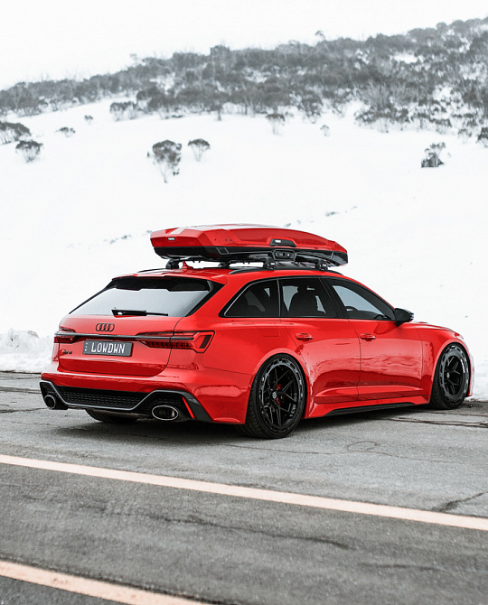 Фото дисков PF7 Aerotech Черный глянец на Audi A/RS 6 (C8)