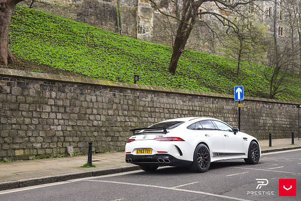 Фото дисков Vossen HF-2 Сатиновый графит на Mercedes-Benz AMG GT I