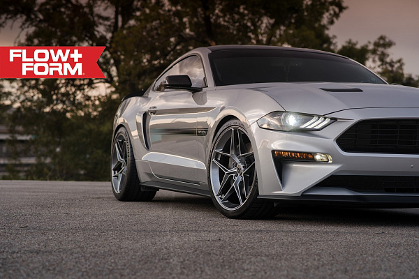 Фото дисков HRE FF11 Глянцевый тонированный лак на Ford Mustang VI