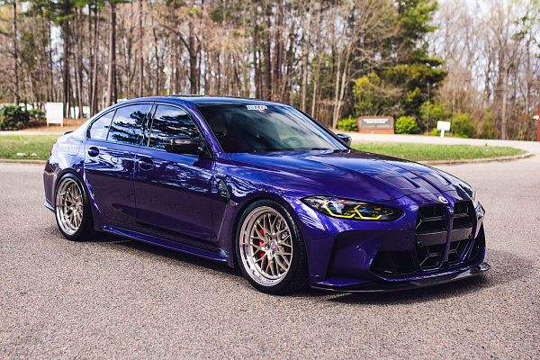 Фото дисков HRE 520 Глянцевая шампань на BMW 3/M3 (G2x/G80)