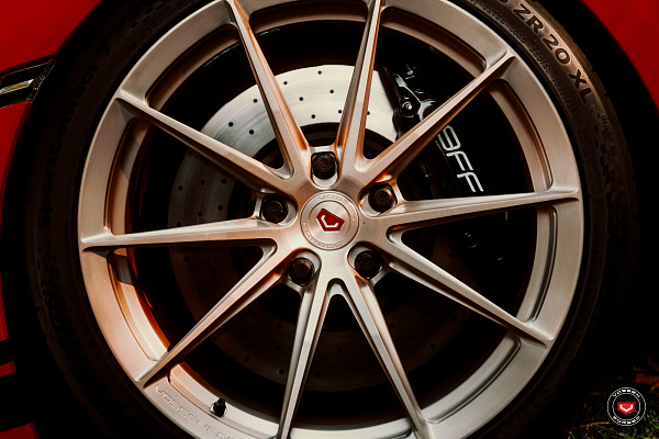 Фото дисков Vossen VPS-1 Глянцевая шампань на Porsche 911 VIII