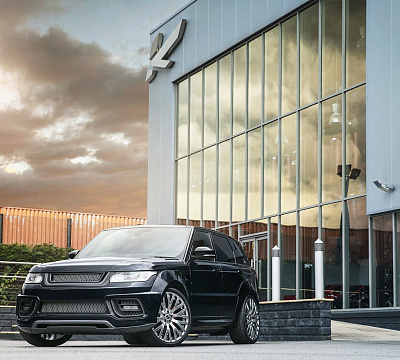 Фото дисков Kahn Kahn RS на Range Rover Sport II
