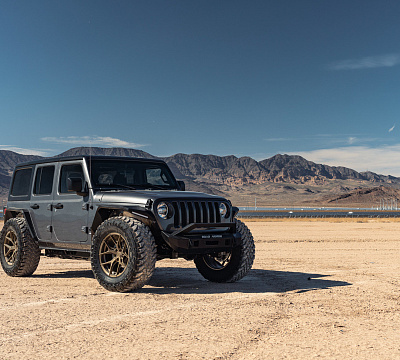 Фото дисков Vossen HF-5 на Jeep Wrangler IV (JL)