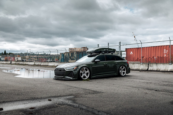 Фото дисков Brixton Forged TR06 Серебро на Audi A/RS 6 (C8)