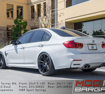 Фото дисков HRE FF04 на BMW 3/M3 (F3x/F80)