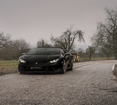 Фото дисков Vossen S17-01 на Lamborghini Huracan