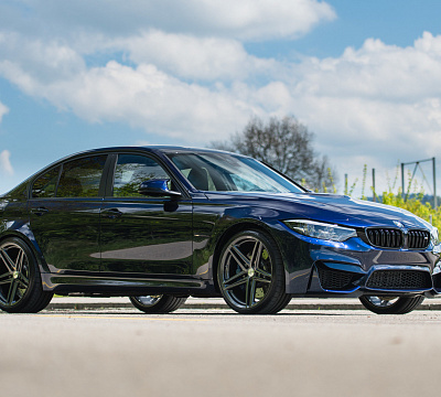 Фото дисков Vossen VFS-5 на BMW 3/M3 (F3x/F80)