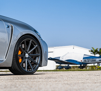 Фото дисков Vossen VFS-10 на Lexus GS IV
