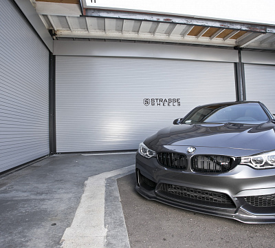 Фото дисков Strasse Wheels R10 Performance на BMW 4/M4 (F32/F82)